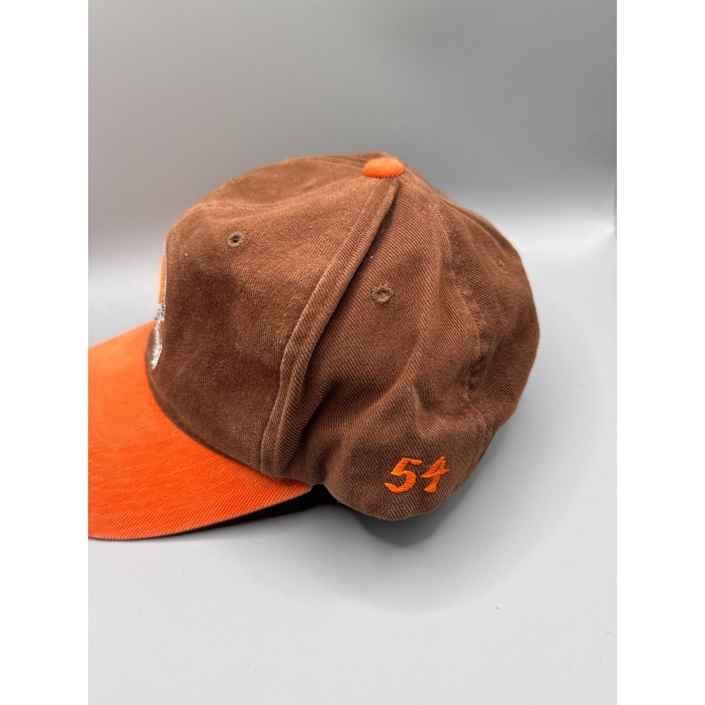 Vintage Cleveland Browns Starter Snapback Hat Brown Orange NFL Cap Cotton #54 - Picture 8 of 12